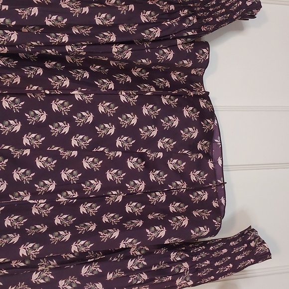 Rebecca Taylor Floral V Neck Top - Picture 10 of 12